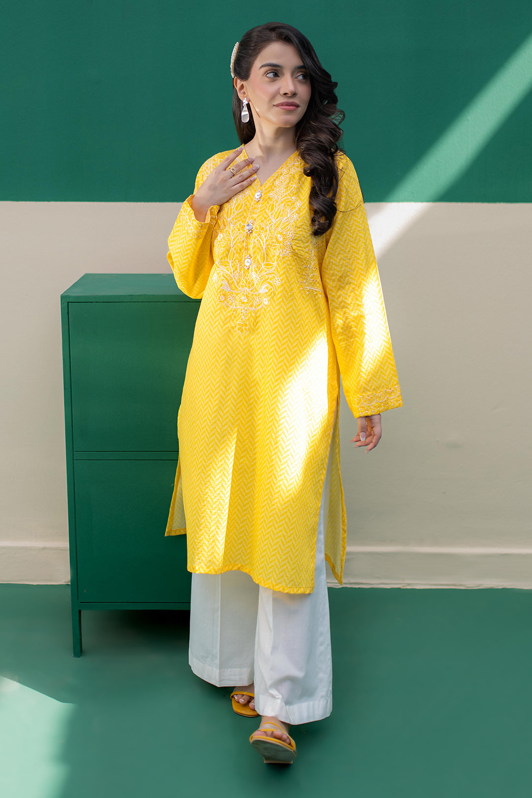 Zellbury | Summer Pret | Embroidered Kurta - 2895 - by - Libasekhas UK - Registered Vendor of : Zellbury Women - 100% Original Designer Dresss