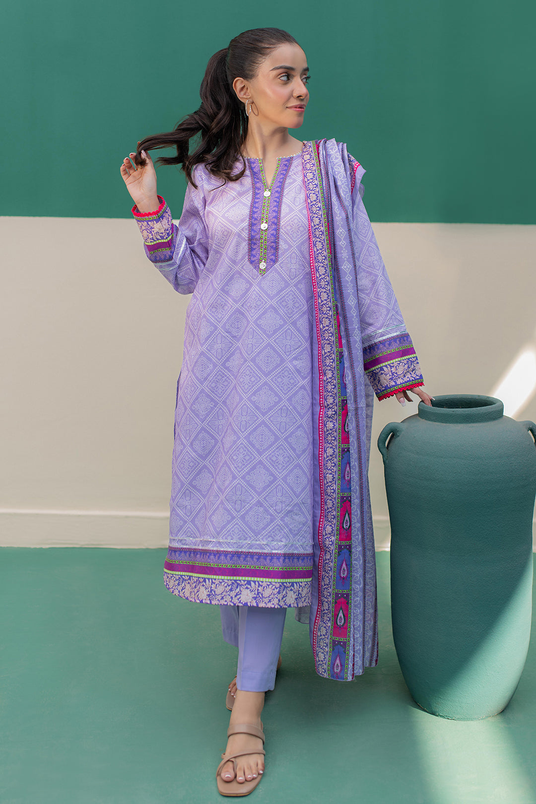Zellbury | Summer Pret | Kurta Dupatta Trouser - 2828 - by - Libasekhas UK - Registered Vendor of : Zellbury Women - 100% Original Designer Dresss