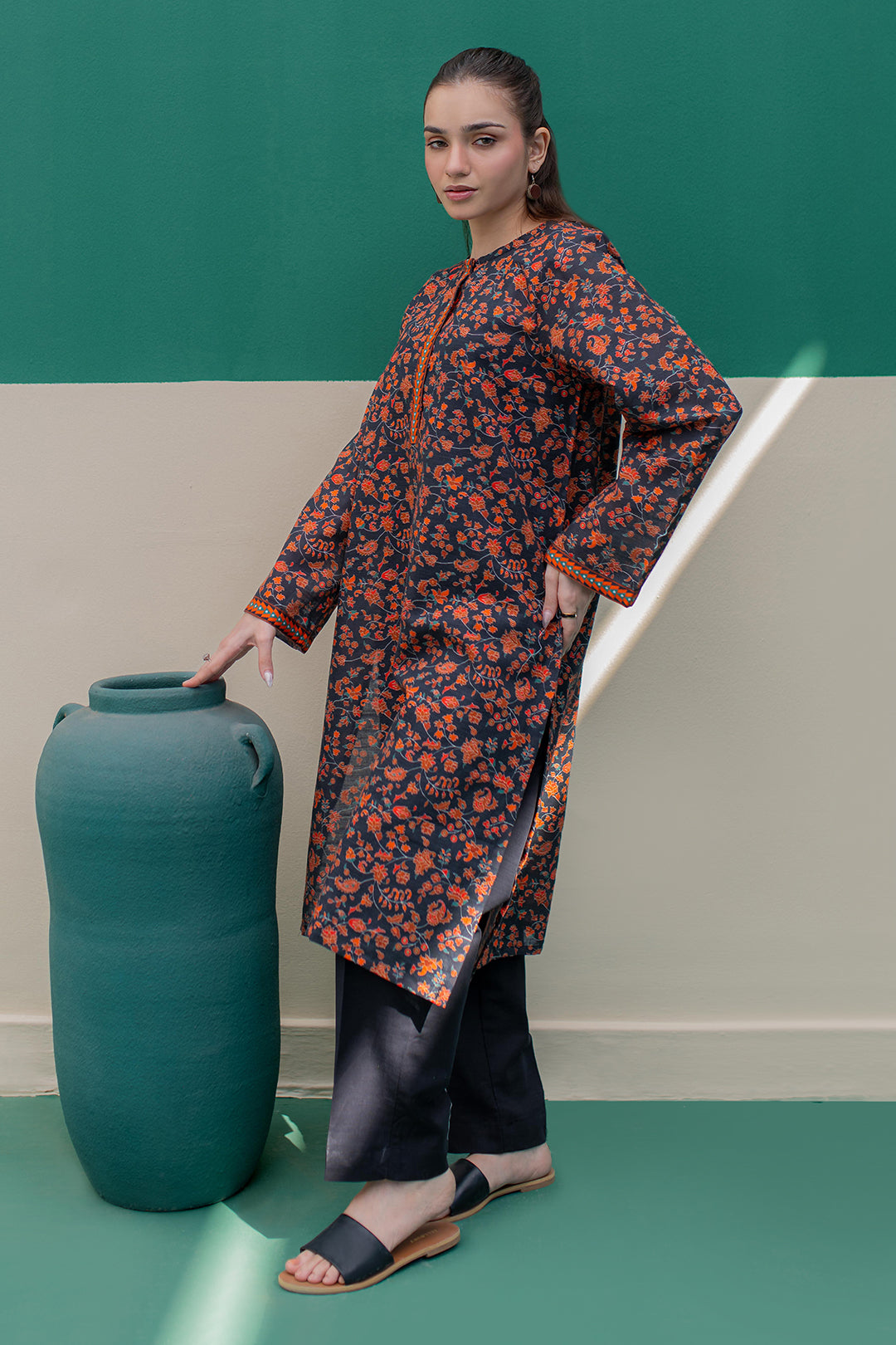 Zellbury | Winter Pret | Kurta - 3043 - by - Libasekhas UK - Registered Vendor of : Zellbury Women - 100% Original Designer Dresss