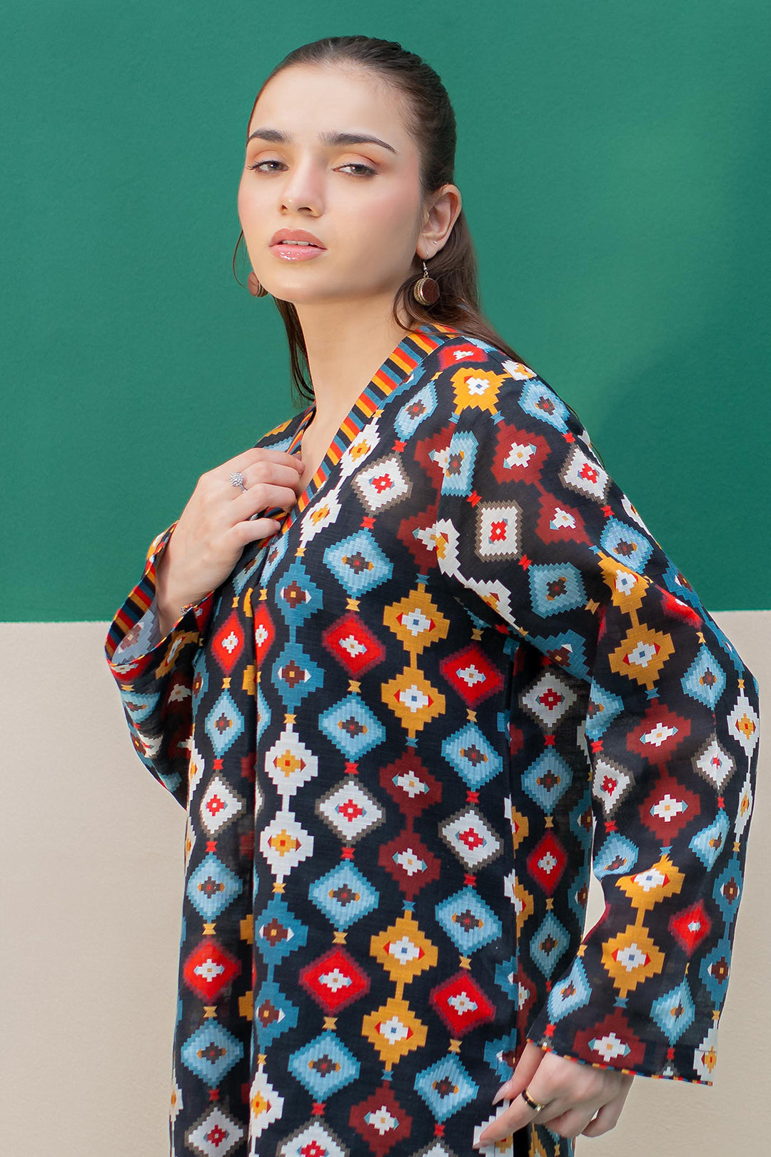 Zellbury | Winter Pret | Kurta - 3091 - by - Libasekhas UK - Registered Vendor of : Zellbury Women - 100% Original Designer Dresss