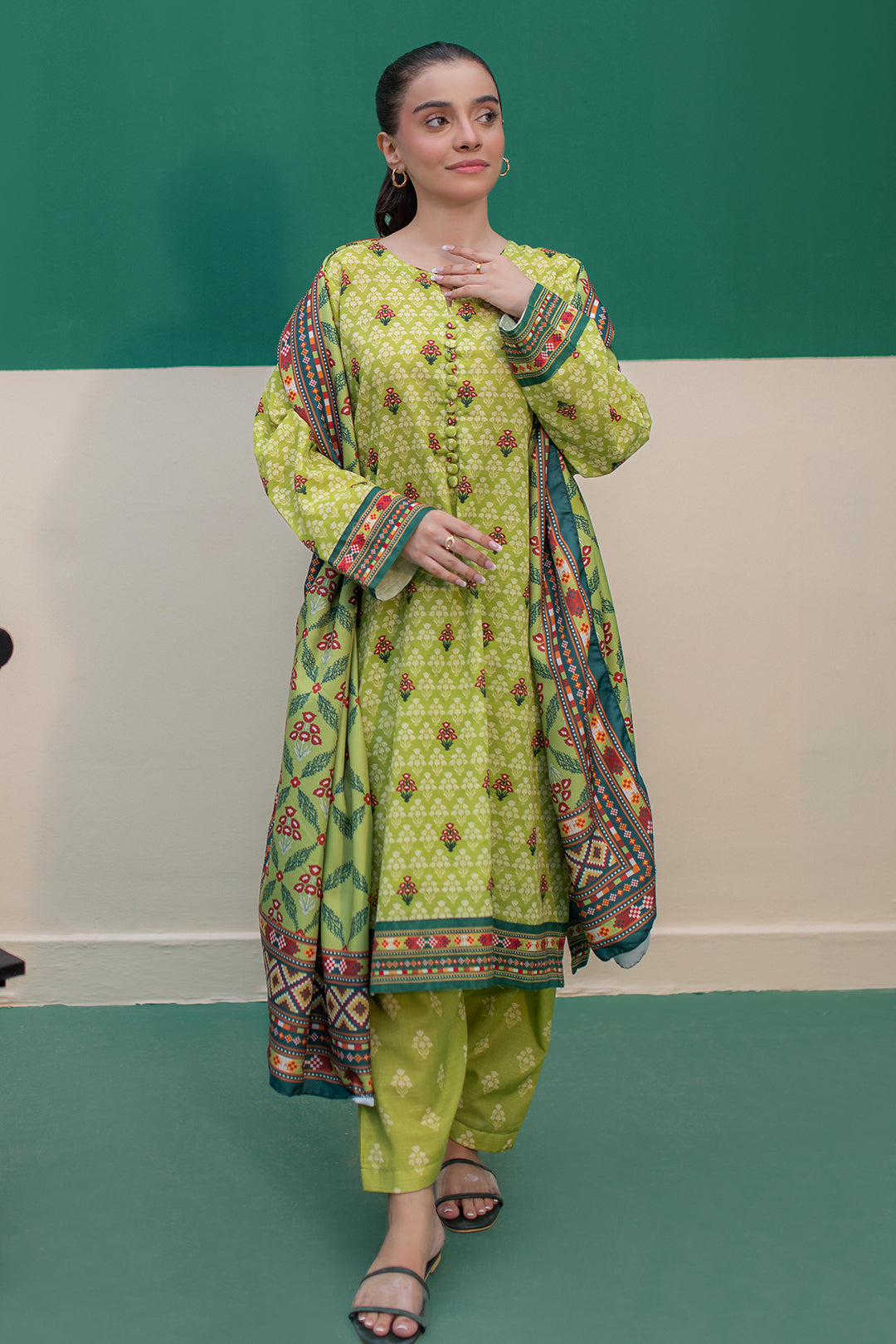 Zellbury | Winter Pret | Kurta Shawl Trouser - 2943 - by - Libasekhas UK - Registered Vendor of : Zellbury Women - 100% Original Designer Dresss