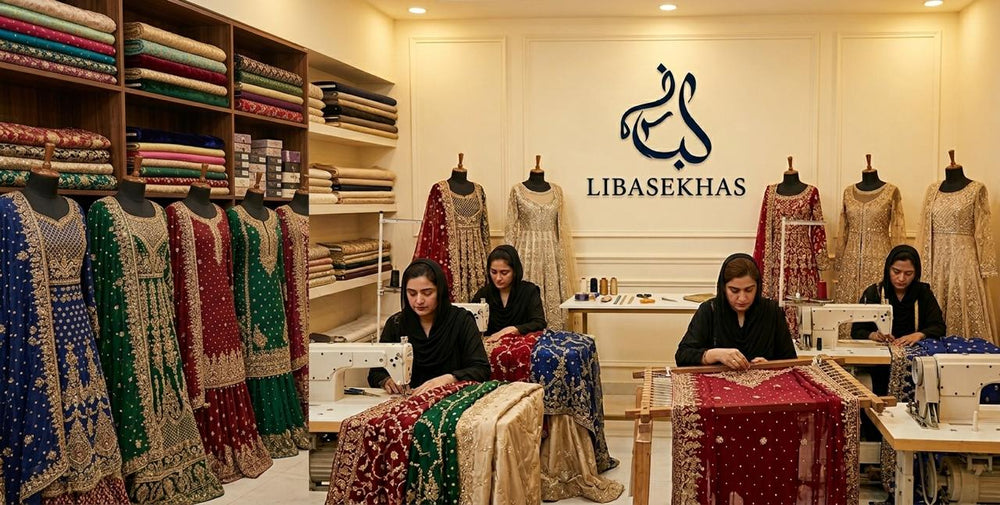 Free Custom Stitching for British-Pakistani Brides | Libas e Khas