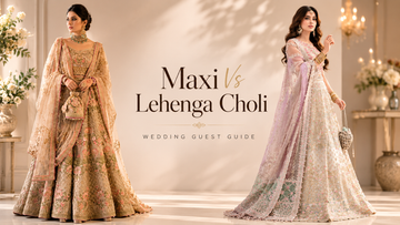 Maxi vs Lehenga Complete Guide for UK Pakistani Weddings