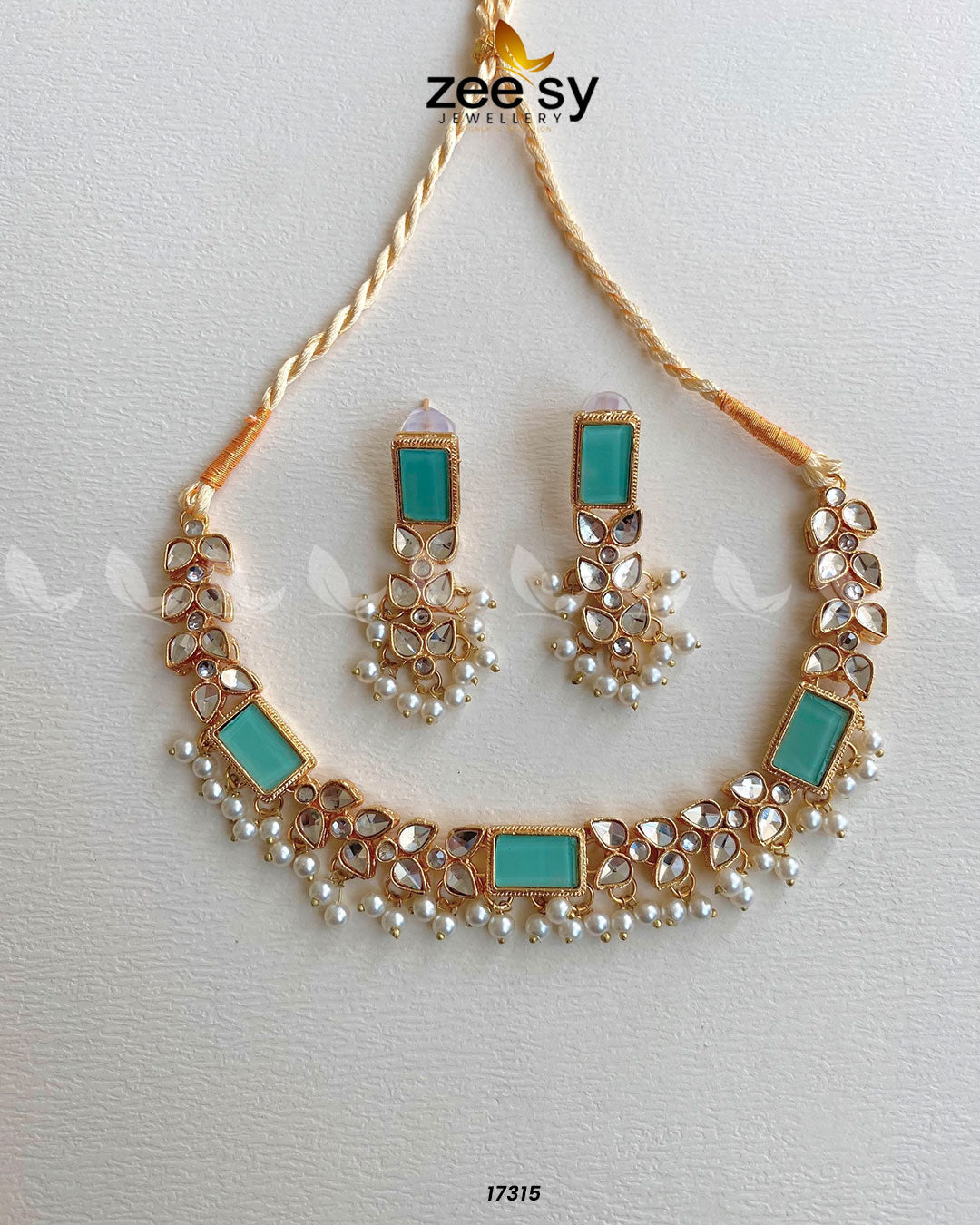 Stunning Necklace - by - Libasekhas UK - Registered Vendor of : Zeesy - 100% Original Designer Dresss