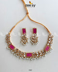 Stunning Necklace - by - Libasekhas UK - Registered Vendor of : Zeesy - 100% Original Designer Dresss