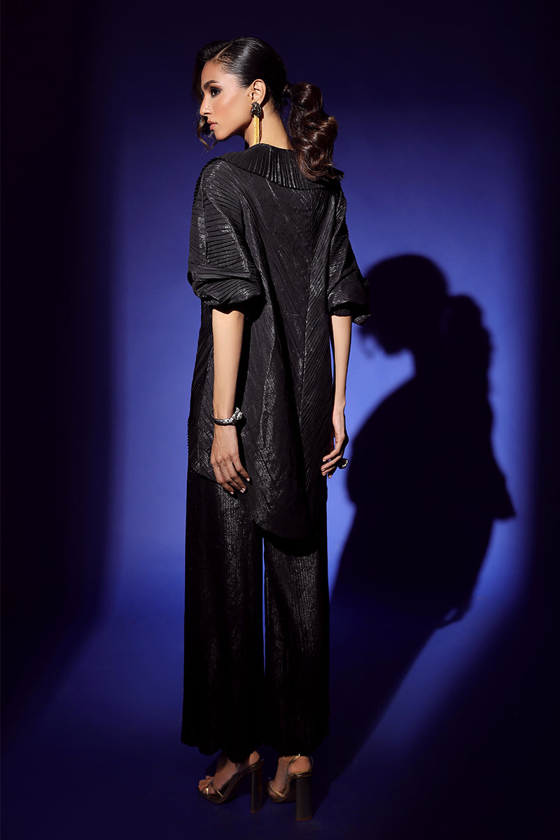Wardha Saleem | Luxury Pret Fusion Wear | NOIR (3PC) - by - Libasekhas UK - Registered Vendor of : Wardha Saleem - 100% Original Designer Dresss