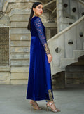 Zainab Chottani | Semi Formals | VIVA LA COBALT - by - Libasekhas UK - Registered Vendor of : Zainab Chottani - 100% Original Designer Dresss