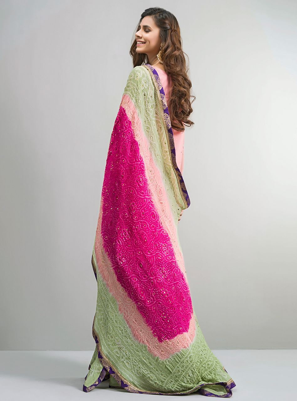 Zainab Chottani | Semi Formals | PASTEL FANCY - by - Libasekhas UK - Registered Vendor of : Zainab Chottani - 100% Original Designer Dresss