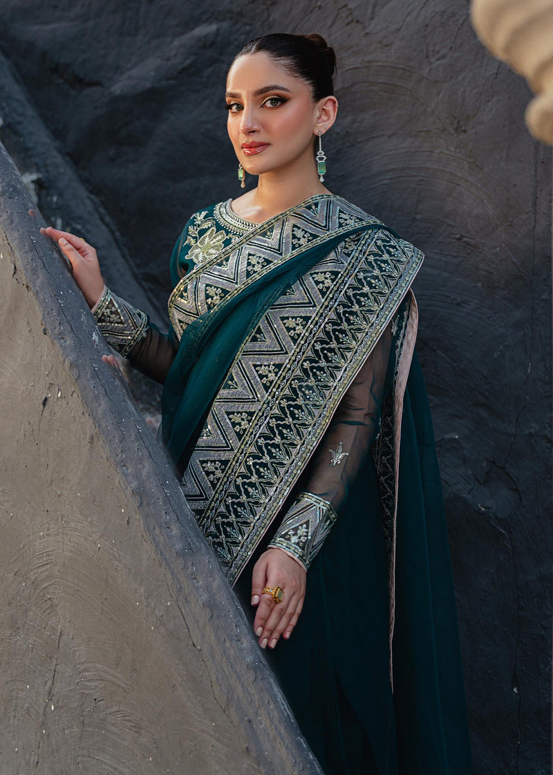 Daud Abbas | Formals Collection | Malhar - by - Libasekhas UK - Registered Vendor of : Daud Abbas - 100% Original Designer Dresss