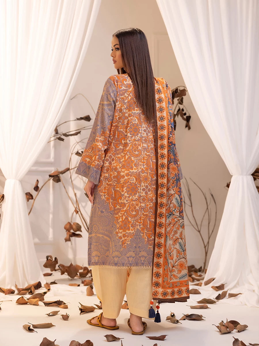 Salitex | Khaddar 24 |  K-02 - by - Libasekhas UK - Registered Vendor of : Salitex - 100% Original Designer Dresss