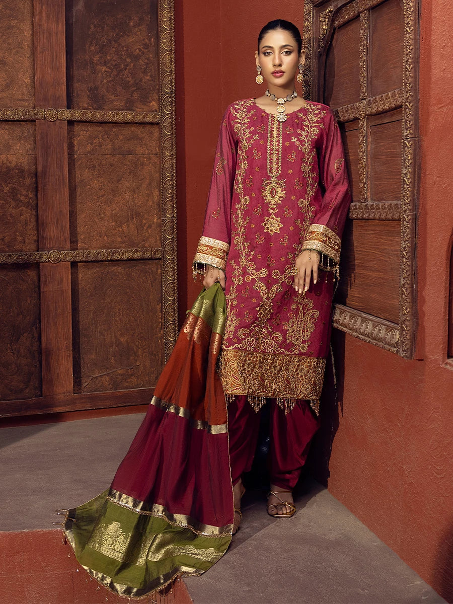 Salitex | Signature Festive Chiffon | SUNW6JI017UT - by - Libasekhas UK - Registered Vendor of : Salitex - 100% Original Designer Dresss