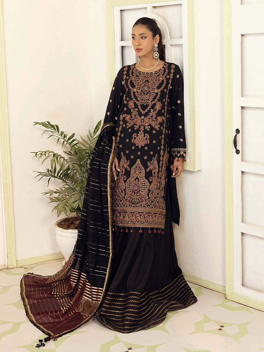 Salitex | Signature Festive Chiffon | SUNW6NO003UT - by - Libasekhas UK - Registered Vendor of : Salitex - 100% Original Designer Dresss