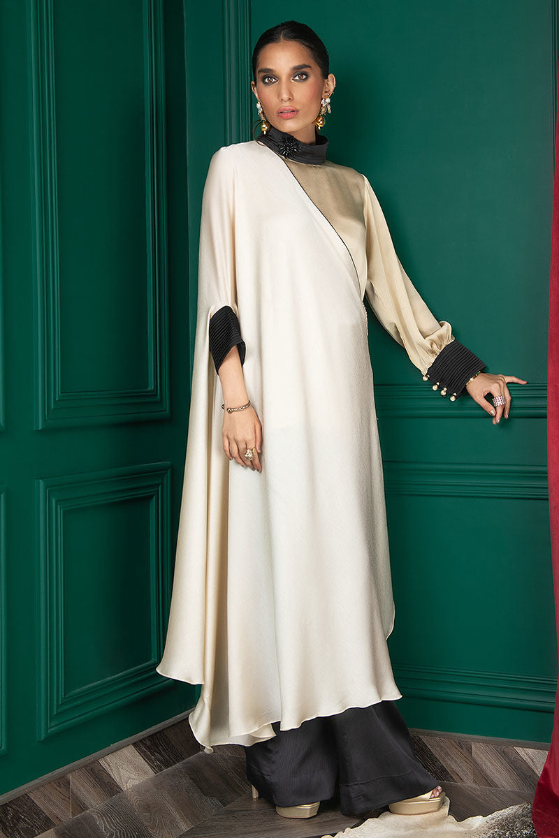 Wardha Saleem | Luxury Pret Fusion Wear | WS22-023 - by - Libasekhas UK - Registered Vendor of : Wardha Saleem - 100% Original Designer Dresss