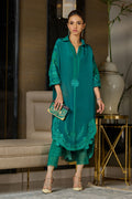 Wardha Saleem | Luxury Pret Traditional Wear | EMERALD - by - Libasekhas UK - Registered Vendor of : Wardha Saleem - 100% Original Designer Dresss