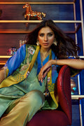 Wardha Saleem | Luxury Pret Fusion Wear | HUMMING BIRD JUMPSUIT - by - Libasekhas UK - Registered Vendor of : Wardha Saleem - 100% Original Designer Dresss