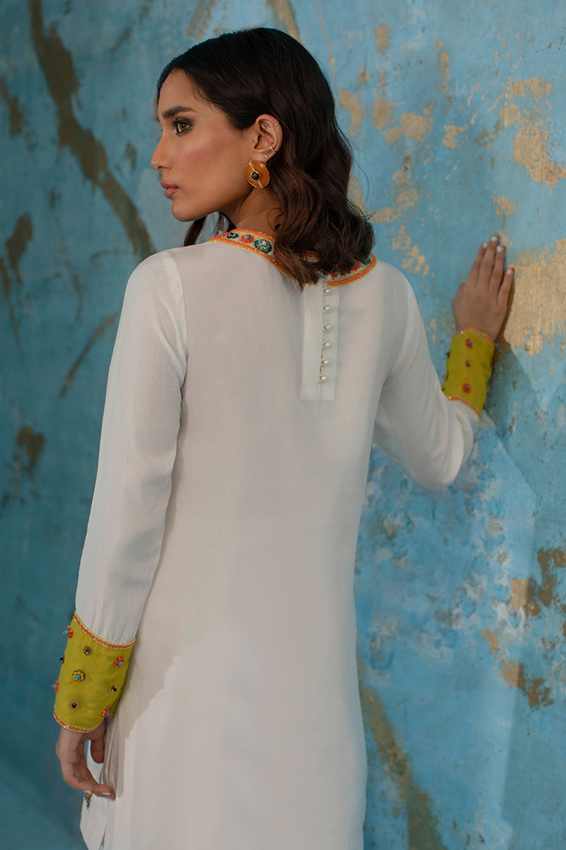 Wardha Saleem | Luxury Pret Fusion Wear | CALL ME NEON - by - Libasekhas UK - Registered Vendor of : Wardha Saleem - 100% Original Designer Dresss