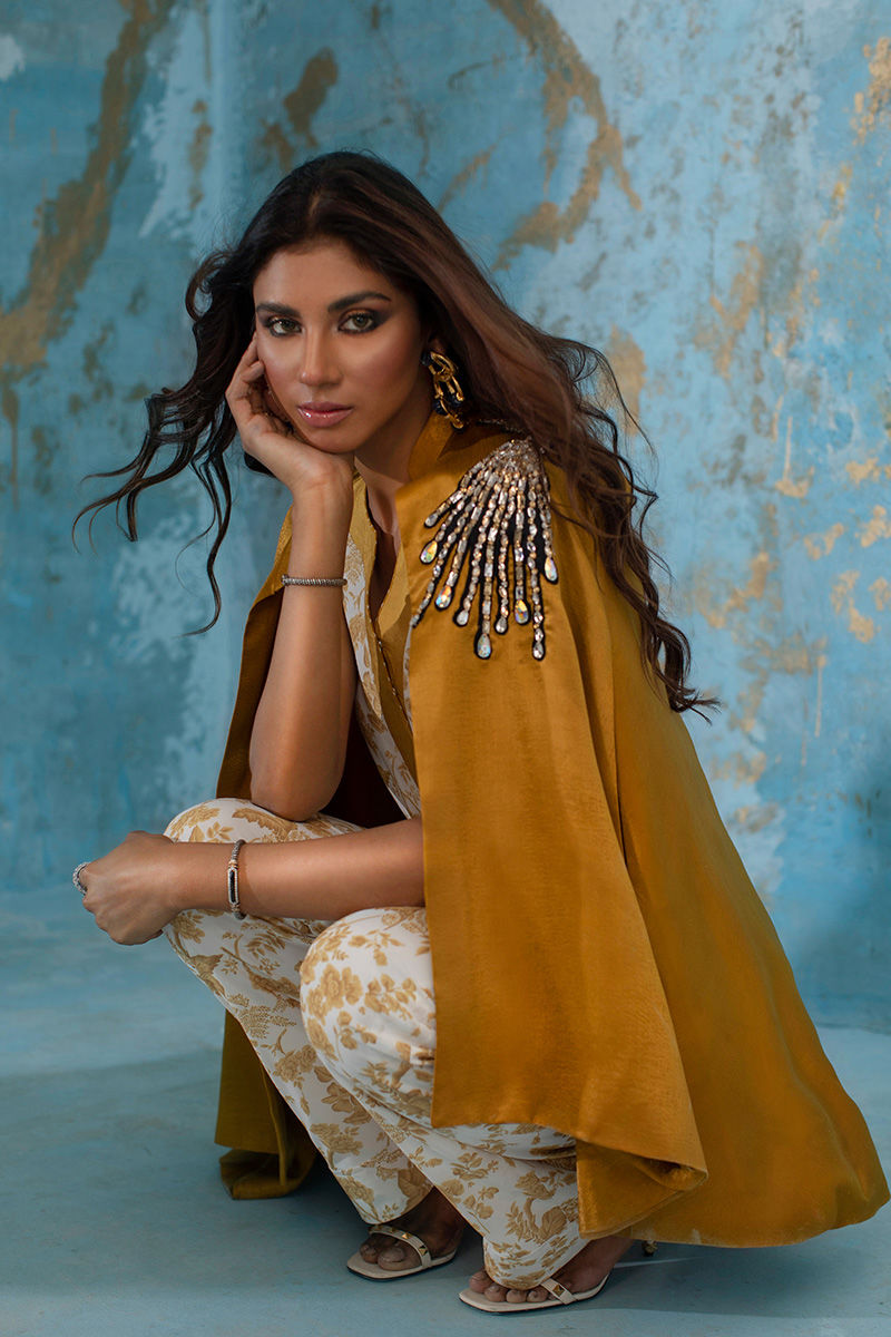 Wardha Saleem | Luxury Pret Fusion Wear | SUNSHINE - by - Libasekhas UK - Registered Vendor of : Wardha Saleem - 100% Original Designer Dresss