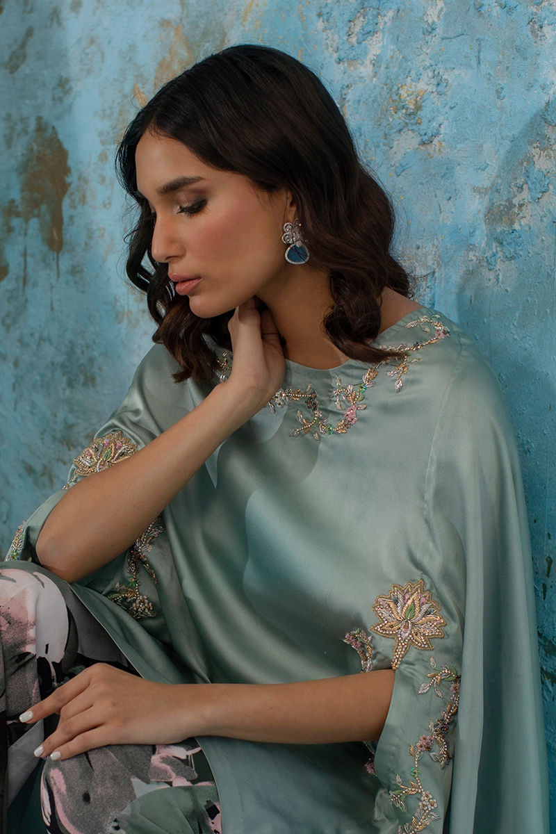 Wardha Saleem | Luxury Pret Fusion Wear | LOTUS LOVE - by - Libasekhas UK - Registered Vendor of : Wardha Saleem - 100% Original Designer Dresss