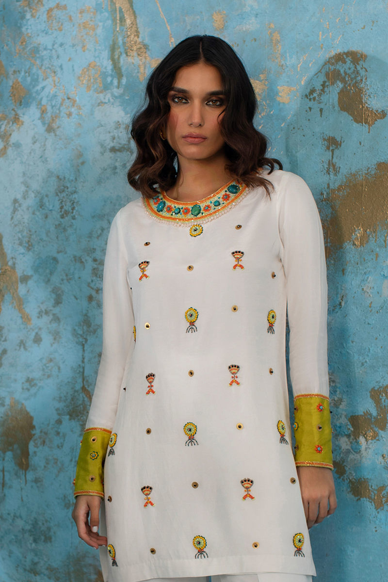 Wardha Saleem | Luxury Pret Fusion Wear | CALL ME NEON - by - Libasekhas UK - Registered Vendor of : Wardha Saleem - 100% Original Designer Dresss