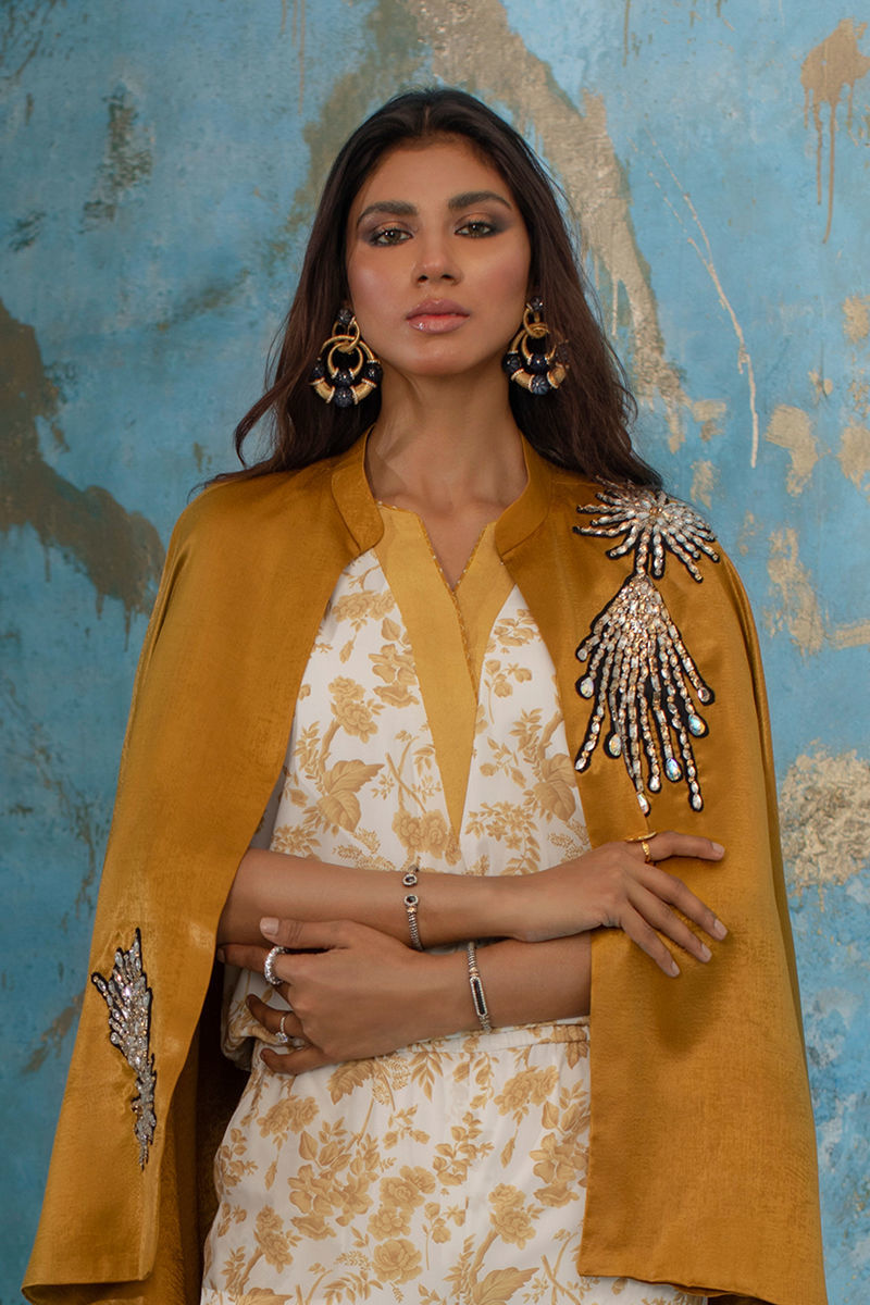 Wardha Saleem | Luxury Pret Fusion Wear | SUNSHINE - by - Libasekhas UK - Registered Vendor of : Wardha Saleem - 100% Original Designer Dresss