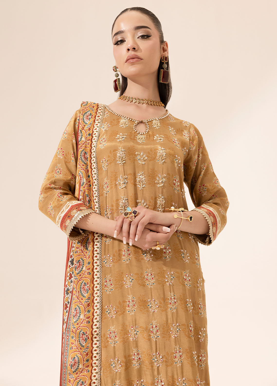 Sahane | Suay Silk Handwork Edit | CT-15002 MAYA - SUAY - by - Libasekhas UK - Registered Vendor of : Sahane - 100% Original Designer Dresss