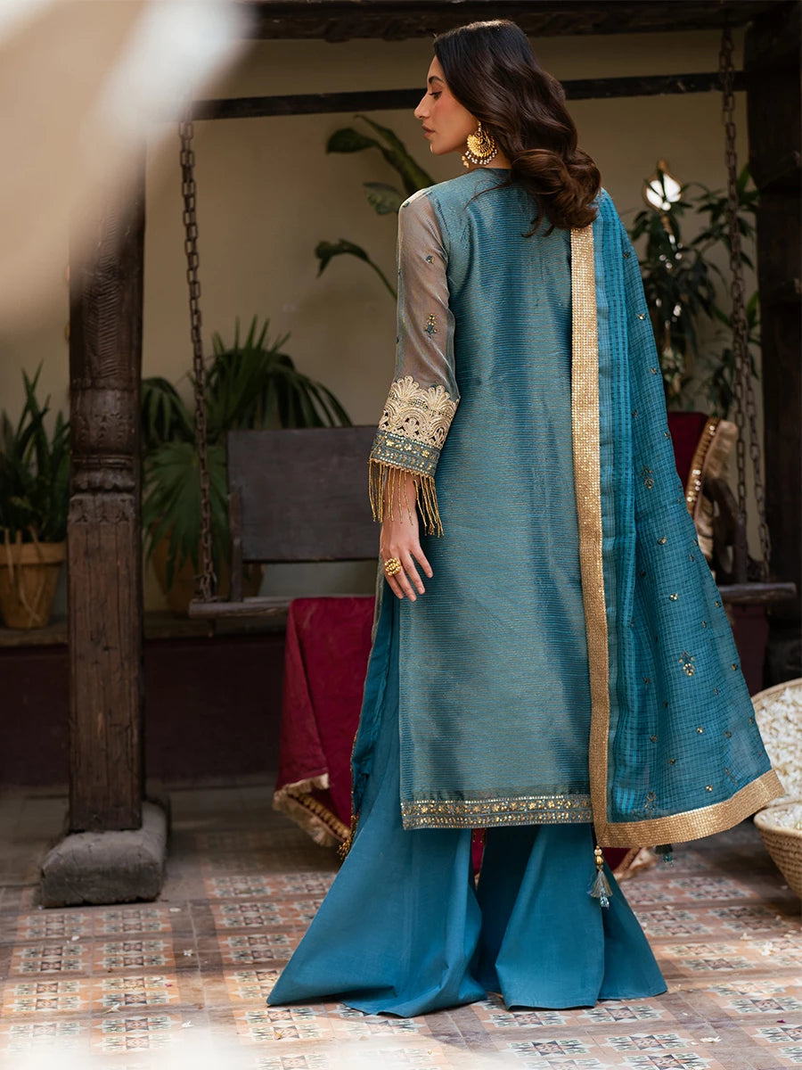 Salitex | Signature Festive Chiffon | SUNW6JI039UT - by - Libasekhas UK - Registered Vendor of : Salitex - 100% Original Designer Dresss
