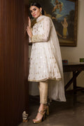 Deepak Perwani | Nazia Eid Edit 26 | Regal white (KTD3154) - by Libasekhas UK - Registered Vendor of : Deepak Perwani - 100% Original Designer Dress