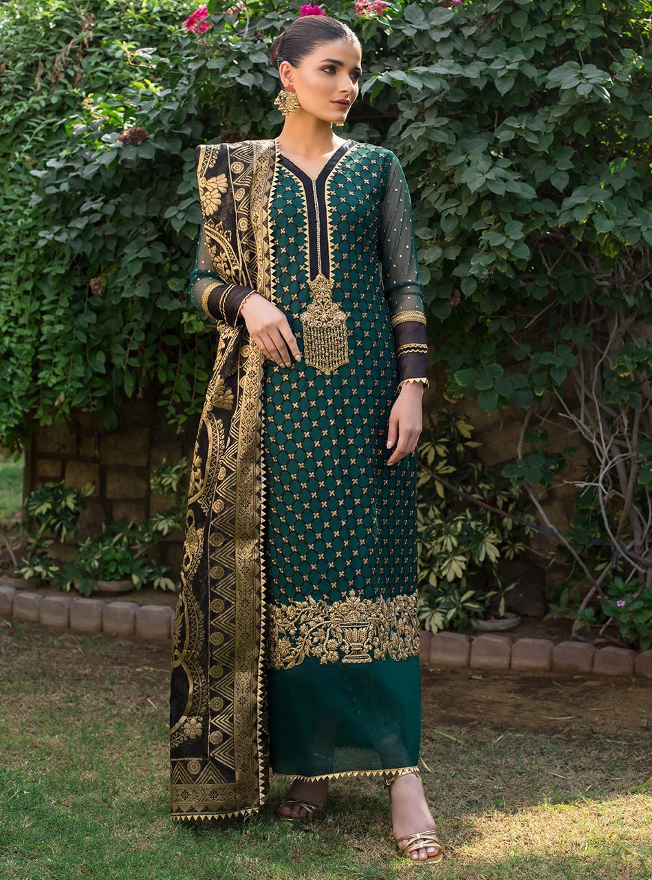 Zainab Chottani | Semi Formals | ZEVAR - by - Libasekhas UK - Registered Vendor of : Zainab Chottani - 100% Original Designer Dresss