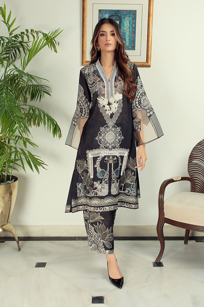 Shamaeel Ansari | Essentials 25 | ECK-09 - by Libasekhas UK - Registered Vendor of : Shamaeel Ansari - 100% Original Designer Dress