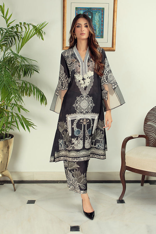 Shamaeel Ansari | Essentials 25 | ECK-09 - by Libasekhas UK - Registered Vendor of : Shamaeel Ansari - 100% Original Designer Dress