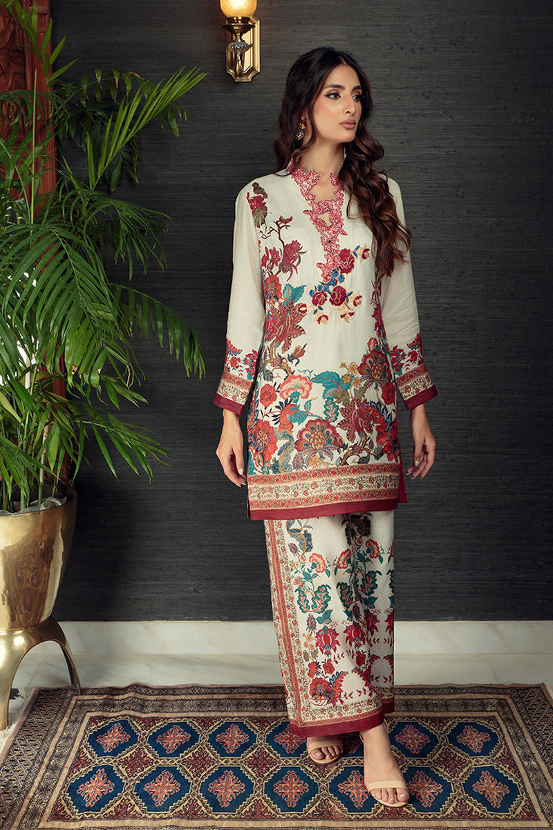 Shamaeel Ansari | Essentials 25 | ECK-08 - by Libasekhas UK - Registered Vendor of : Shamaeel Ansari - 100% Original Designer Dress