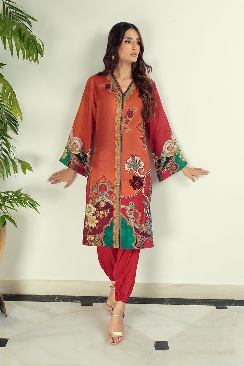 Shamaeel Ansari | Essentials 25 | ECK-07 - by Libasekhas UK - Registered Vendor of : Shamaeel Ansari - 100% Original Designer Dress