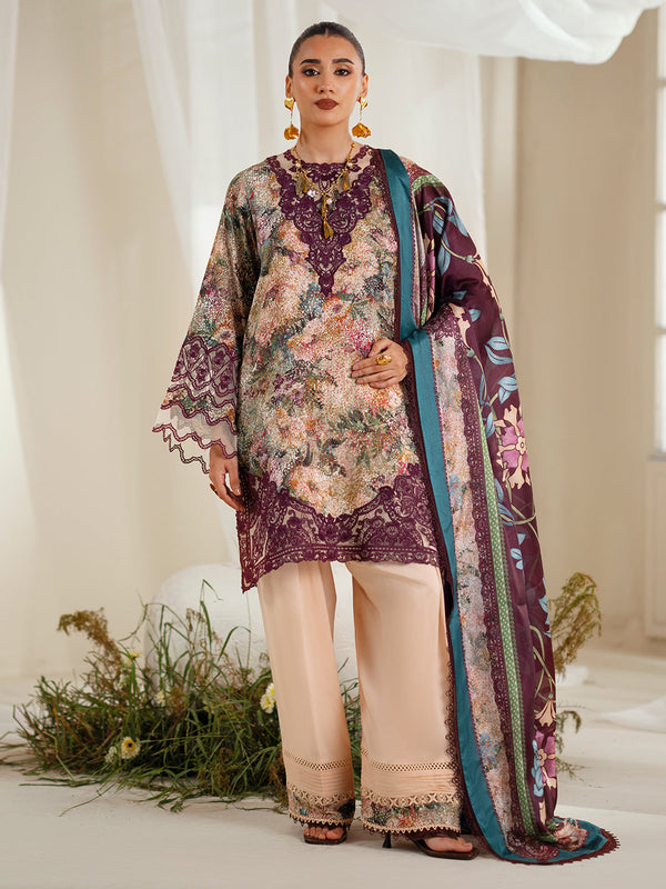Bin Ilyas | Eres Bonita Viscose 25 | 1104-B - by Libasekhas UK - Registered Vendor of : Bin Ilyas - 100% Original Designer Dress