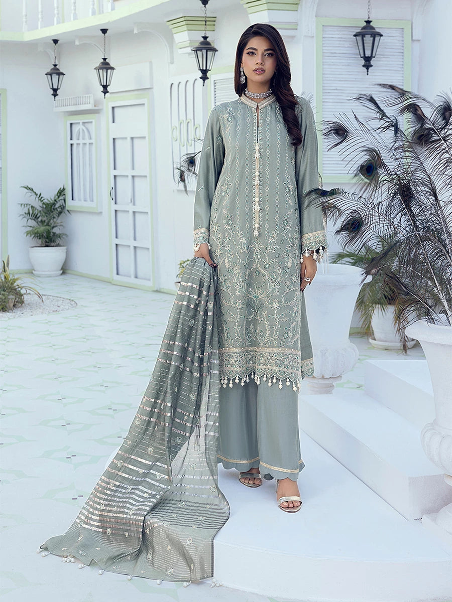 Salitex | Signature Festive Chiffon | SUNW6NO010UT - by - Libasekhas UK - Registered Vendor of : Salitex - 100% Original Designer Dresss