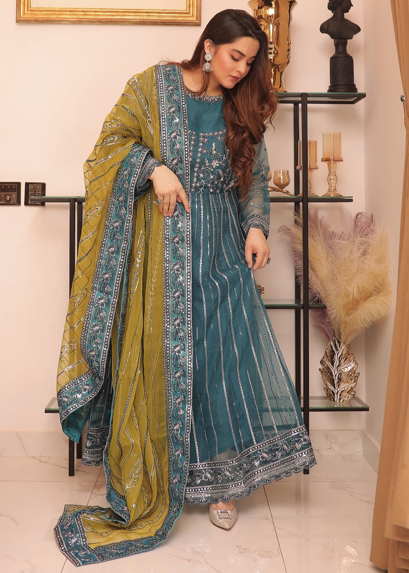 Daud Abbas | Formals Collection | Naghma - by - Libasekhas UK - Registered Vendor of : Daud Abbas - 100% Original Designer Dresss