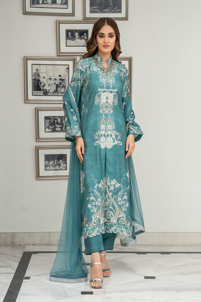 Shamaeel Ansari | Essentials 25 | TL-01 - by Libasekhas UK - Registered Vendor of : Shamaeel Ansari - 100% Original Designer Dress