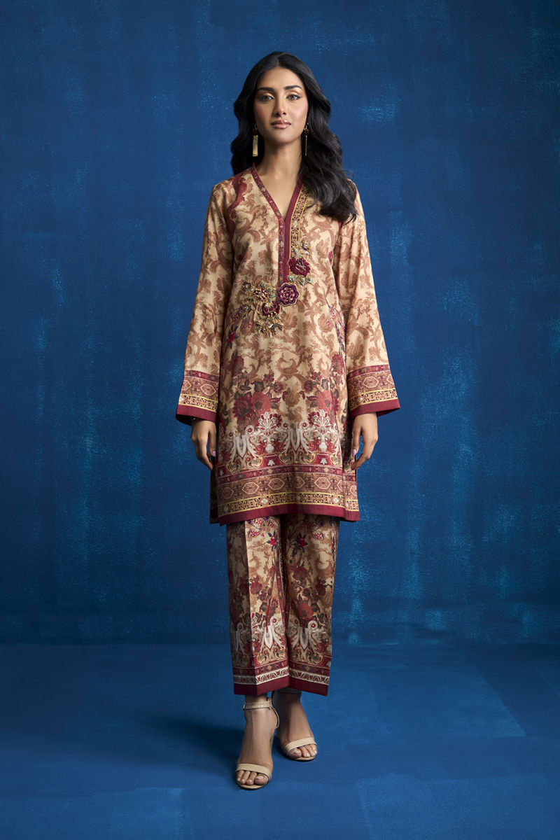 Shamaeel Ansari | Essentials 25 | ES-01 - by Libasekhas UK - Registered Vendor of : Shamaeel Ansari - 100% Original Designer Dress