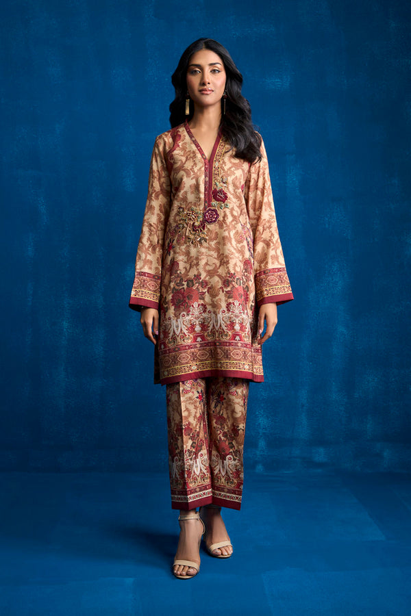 Shamaeel Ansari | Essentials 25 | ES-01 - by Libasekhas UK - Registered Vendor of : Shamaeel Ansari - 100% Original Designer Dress
