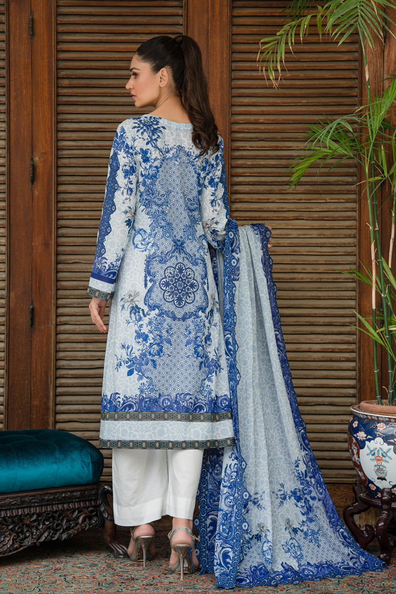 Shamaeel Ansari | Gulrang Lawn | LP-01 - by Libasekhas UK - Registered Vendor of : Shamaeel Ansari - 100% Original Designer Dress