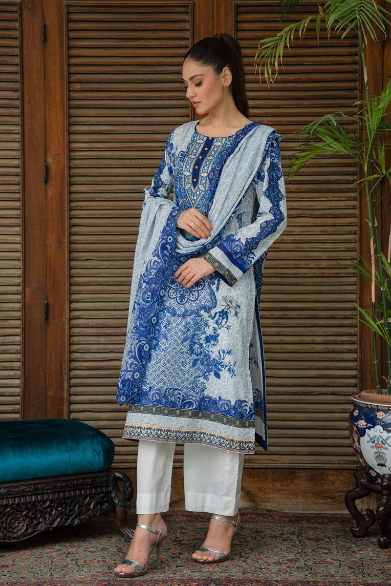 Shamaeel Ansari | Gulrang Lawn | LP-01 - by Libasekhas UK - Registered Vendor of : Shamaeel Ansari - 100% Original Designer Dress