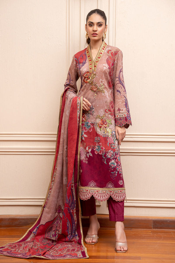 Shamaeel Ansari | Gulrang Lawn | LP-06 - by Libasekhas UK - Registered Vendor of : Shamaeel Ansari - 100% Original Designer Dress