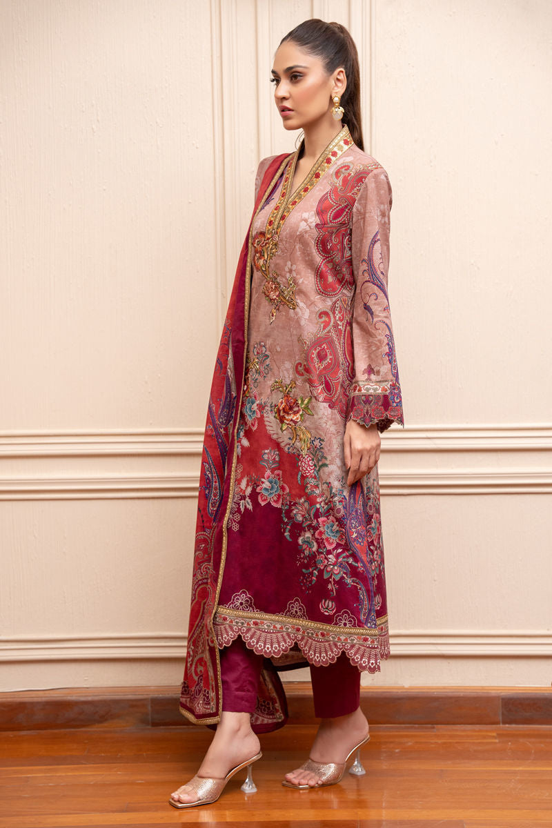 Shamaeel Ansari | Gulrang Lawn | LP-06 - by Libasekhas UK - Registered Vendor of : Shamaeel Ansari - 100% Original Designer Dress