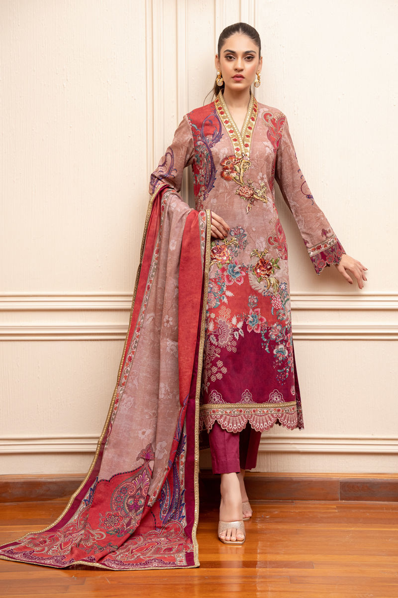 Shamaeel Ansari | Gulrang Lawn | LP-06 - by Libasekhas UK - Registered Vendor of : Shamaeel Ansari - 100% Original Designer Dress