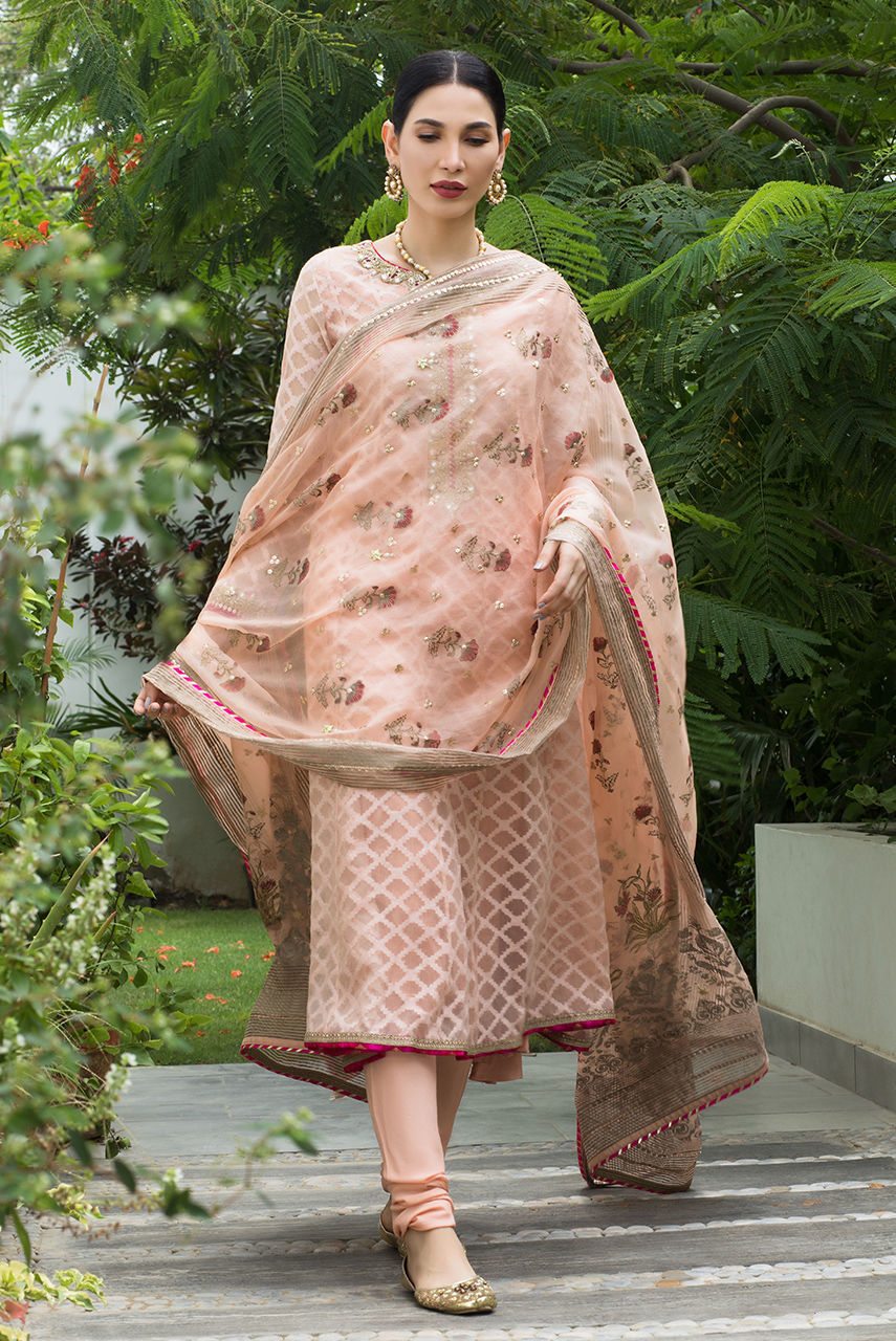 Deepak Perwani | Nazia Eid Edit 26 | Souris (KTD3256) - by Libasekhas UK - Registered Vendor of : Deepak Perwani - 100% Original Designer Dress