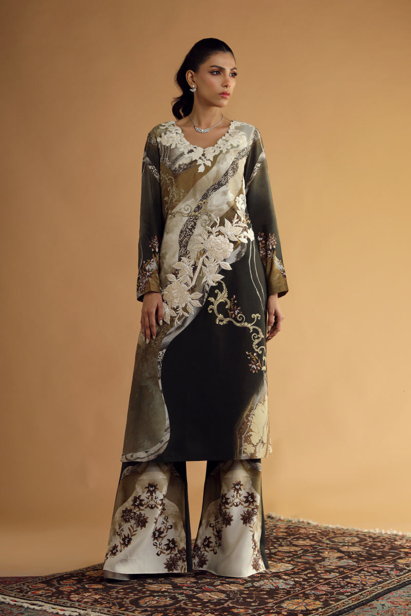 Shamaeel Ansari | Essentials 25 | DC-08 - by Libasekhas UK - Registered Vendor of : Shamaeel Ansari - 100% Original Designer Dress