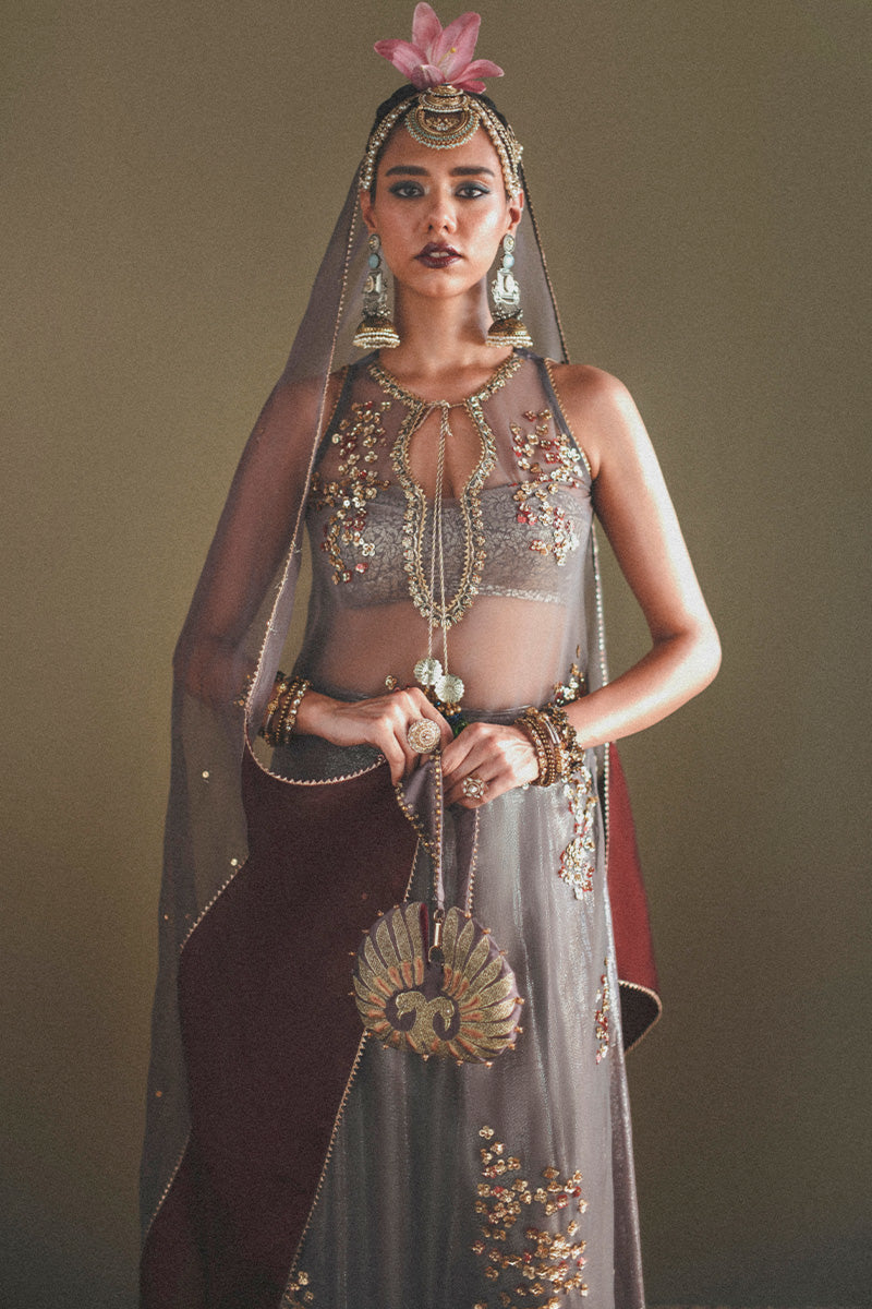 Haute Form I Dastaan Luxury Formals I Chamkeeli - by Libasekhas UK - Registered Vendor of : Haute Form - 100% Original Designer Dress