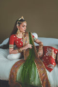 Haute Form I Dastaan Luxury Formals I Laal Pari - by Libasekhas UK - Registered Vendor of : Haute Form - 100% Original Designer Dress