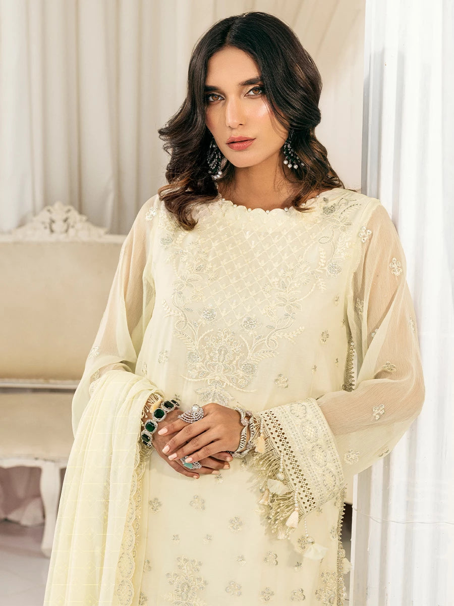Salitex | Signature Festive Chiffon | SUNS7CH038UT - by - Libasekhas UK - Registered Vendor of : Salitex - 100% Original Designer Dresss