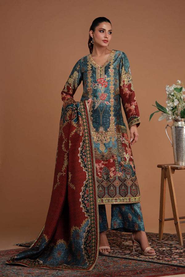 Shamaeel Ansari | Ramadan Edit 25 | RF-08 - by - Libasekhas UK - Registered Vendor of : Shamaeel Ansari - 100% Original Designer Dresss