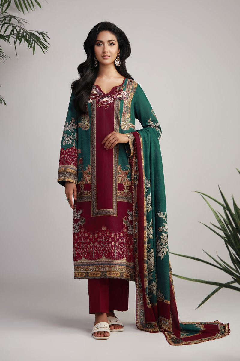 Shamaeel Ansari | Gulrang Lawn | Gulrang-02 - by Libasekhas UK - Registered Vendor of : Shamaeel Ansari - 100% Original Designer Dress